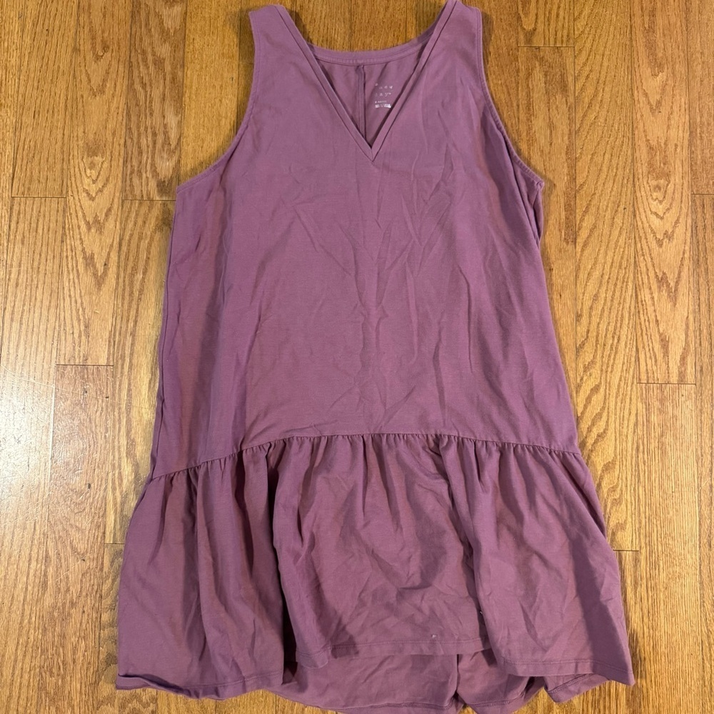 A New Day Sleeveless Purple Mini Dress Womens Size XL